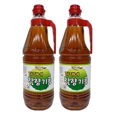 Haechannarae 達代家 香醇麻油, 2個, 1.5L