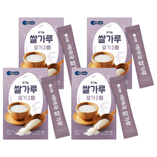 베베쿡 유기농 쌀가루 중기2 25g x 10p, 250g, 4개