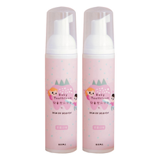 SKIN OF HEAVEN 天堂之肌 SH兒童潔牙泡泡 80ml 無氟配方 草莓口味 綿密泡泡 溫和清潔 保護牙齦, 2個