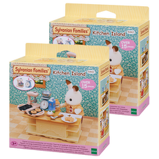EPOCH Sylvanian Families 森林家族 島廚房人物套裝, 2套