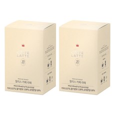할리스 카페 라떼, 15g, 20개입, 2개