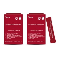NYUTEUWON L-精胺酸補充粉 7000mg 15條入, 300ml, 2個