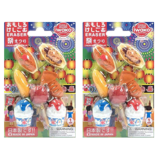 iwako 造型橡皮擦 Set, 日本祭典造型, 日本製造, 節日, 2組