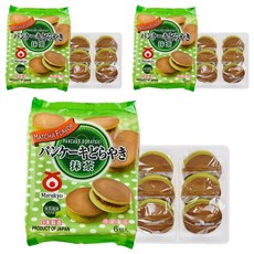 Marukyo 丸京 抹茶風味銅鑼燒, 310g, 3個