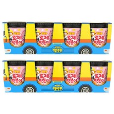 Pororo杯裝炒年糕禮盒 玫瑰醬口味 4入, 460g, 2組