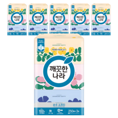 KleanNara 可綠納樂 純淨Softy天然紙漿美容面紙 2層, 250張, 18個