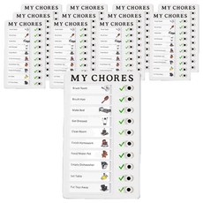 마다꾸미 일일 체크리스트 플래너 습관 보드판, 화이트, 12개