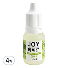아로마조이 조이리퀴드 슬라임 향료 10ml, 4개, 청포도