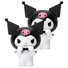 ROYCHE 三麗鷗 螢幕掛式公仔芳香劑 酷洛米 SAN-MAF-A-KU 本體, 8ml, 2個, 酷洛米香甜莓果香