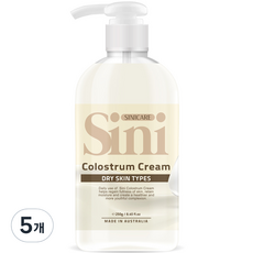 시니케어 시니 콜로스트럼 크림, 250g, 5개