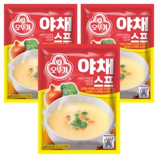 OTTOGI 不倒翁 即食蔬菜濃湯粉, 80克, 3個