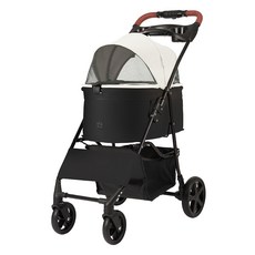 Lottie New Baron寵物一體式推車, 1個, 象牙白