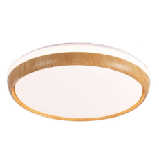 Honey Comb 北歐風LED36W遙控調光調色臥室吸頂燈 淺木紋 40 x 6cm, 1個