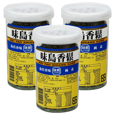 味島 香鬆 海苔香味 純素, 52g, 3罐