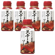 다이쇼 스테이크용 소스 마늘 간장 맛, 5개, 170g