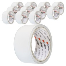 EMPIRE 雙面膠帶 48mm x 10m, 白色半透明, 12入