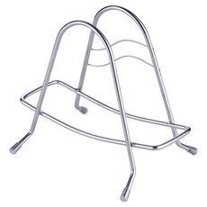 AHOYE 多功能廚房砧板鍋蓋收納架, 1個, 銀色