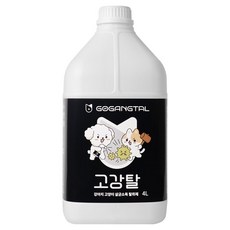 고강탈 반려동물 탈취제 무향, 4L, 1개