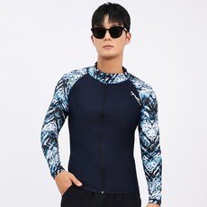 aquatica 男性拉鍊防磨上衣 AQAMAO