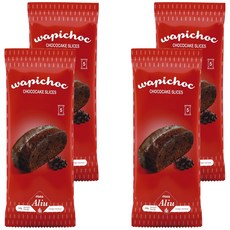 ALIU 초코케이크 슬라이스, 200g, 4개