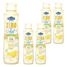 歐洲 Fontana 無脂檸檬沙拉蒜醬, 230g, 5個