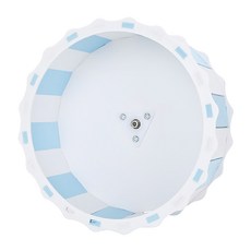 毛小孩星球 YEE 倉鼠籠輪子 21cm, 藍白色, 1個