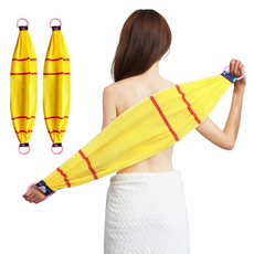 특대형 와이드 때타올, 옐로우, 1개입, 2개