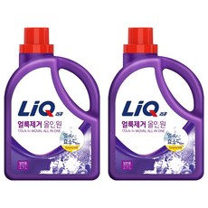 LiQ 去漬全效合一液體洗衣精 一般型 正裝, 2個, 2.7L