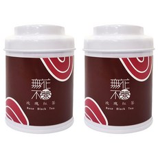 無藏茗茶 玫瑰紅茶 三角立體茶包 小茶罐, 3.2g, 3包, 2罐
