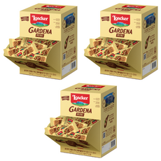 Loacker 萊佳哈斯 迷你榛果夾心酥, 3盒, 340g