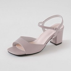 ChakanShoes 女款瑪莉珍繞踝粗跟涼鞋 SDLTS2e166, 羅蘭紫, 235mm