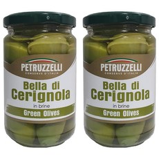 페트루쩰리 그린 체리뇰라 올리브, 290g, 2개