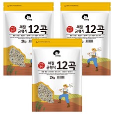 엉클탁 체질균형식 12곡, 2kg, 3개