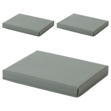 한샘 샘 폴리 수납바스켓 뚜껑, 딥그린, 3개