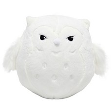 貓頭鷹縫製玩偶, 23厘米, 白色的