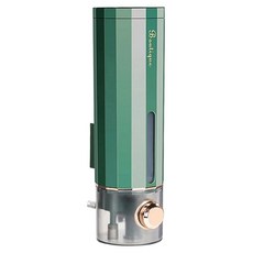 壁貼式按壓洗手沐浴乳瓶, 綠色, 1個