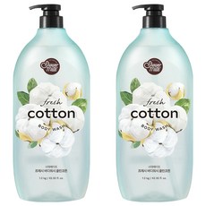 Shower Mate 微風如沐果香沐浴乳 棉花籽香, 1.2kg, 2瓶