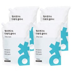 Cleaning Lab 多用途清潔劑補充包, 1.5L, 4個