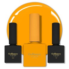 Looks bio Bellancy凝膠美甲一步膠+底膠+封層膠組, 1套, Belanche Base 10ml+SN-07 Orange 10ml+Belanche Top 10ml