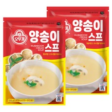 OTTOGI 不倒翁 蘑菇濃湯調理包, 500g, 2個