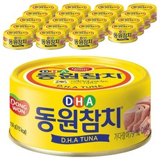 동원참치 DHA 통조림, 150g, 20개