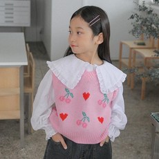 YouIt 青少年兒童款青春芭比針織背心