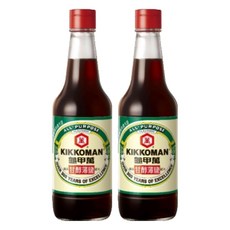 KIKKOMAN 龜甲萬 釀造甘醇薄鹽醬油, 500ml, 2瓶