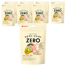 LOTTE 樂天 Zero水果軟糖, 8包, 52g