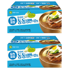 이가자연면 동치미 동동냉면 12개, 5.76kg, 2박스