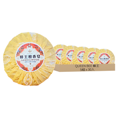 QUEEN BEE 蜂王 檀香皂禮盒, 100g, 6個