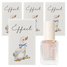 파셋 이펙트 네일 베이스코트, 7ml, 4개