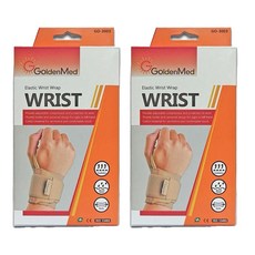 GoldenMed 針織加強型護腕 GO-3003, 2個