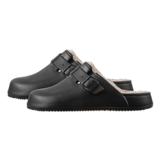 CARET 男女適穿刷毛拖鞋, 23cm, 黑色