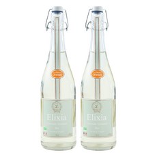 elixia 檸檬氣泡水 橙花風味, 2瓶, 750ml